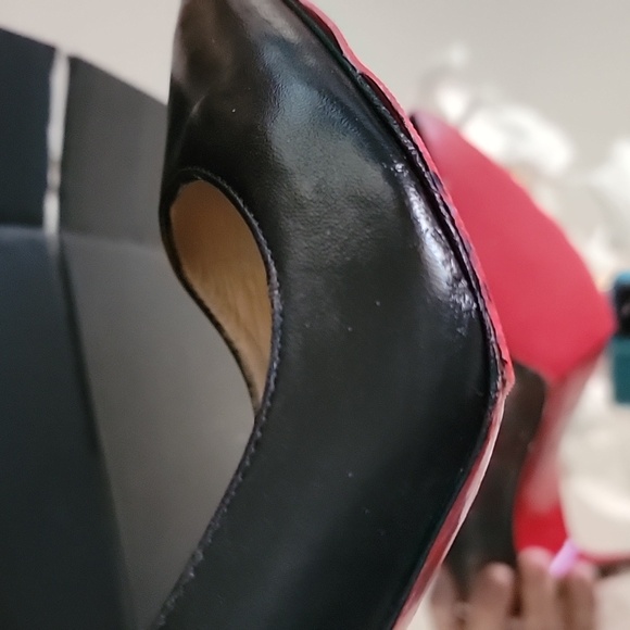 Christian Louboutin Black Kid Leather So Kate Sz 38 - Picture 8 of 16